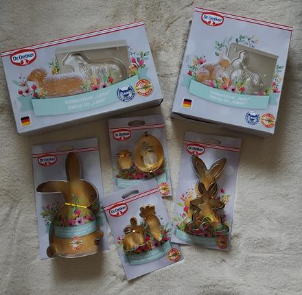 Vykrajovacky, forma baran zajac, formičky, 