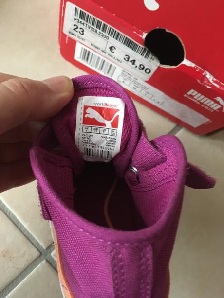 Puma kotnikove tenisky veľ.23, puma,24