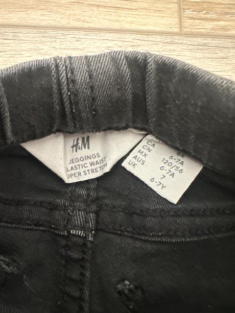 Skinny riflove leginy h&m 122, h&m,122