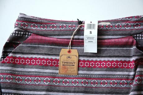 Štýlová etno minisukňa, timeout,s