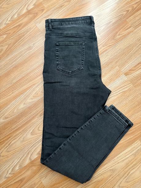 Sive skinny dzinsy, primark,46