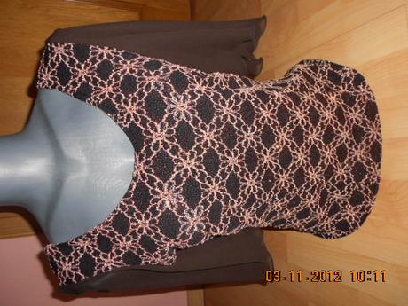 Slávnostná ligotavá blúzka, m