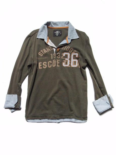 Košeľo - tričko, h&m,128