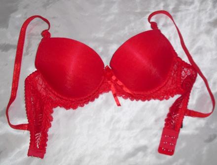 Sexy cervena podprsenka, 75c