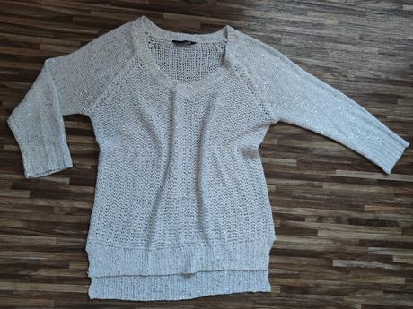 Dámsky flitrovaný svetrík, f&f,s