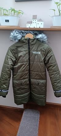 Zimná bunda predĺžená 152/158, bonprix,152