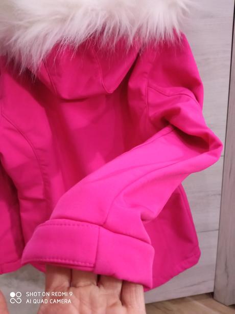 Softvérová bunda s kožušinkou, lewro,128