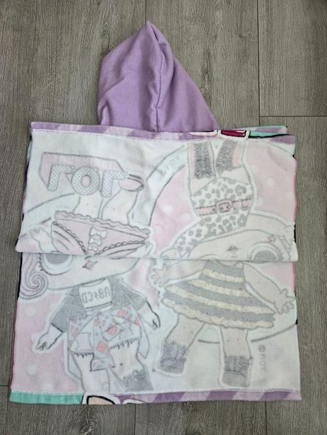 Pončo osuška detská na pláž lolky, 