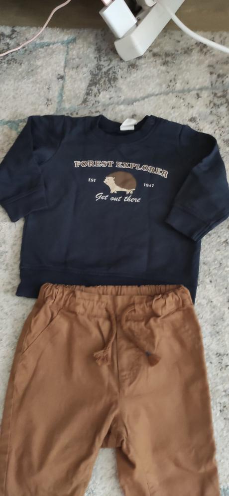 Mikina+nohavice, h&m,74