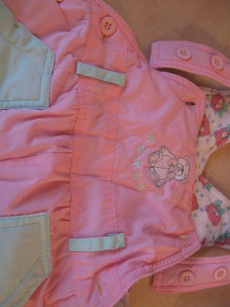 Zateplené nohavice na traky, 68