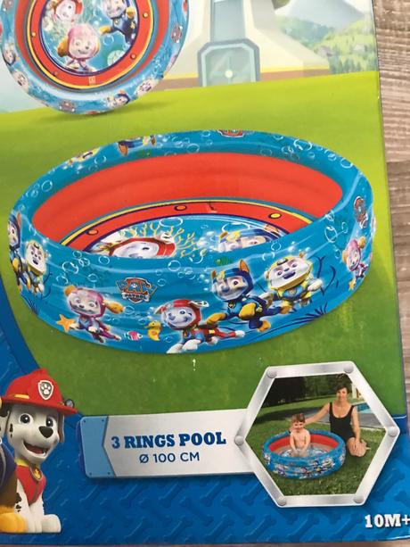 Detský bazénik paw patrol/labkova patrola, 
