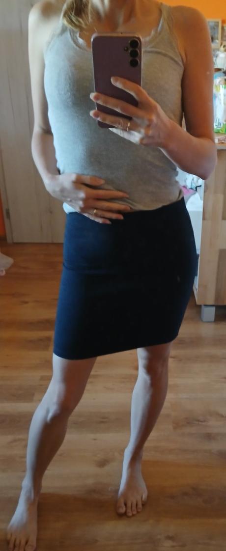 Tmavomodrá sukňa, pepco,s