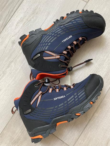 Kvalitné kontníkové topánky softshell, 33 / 34