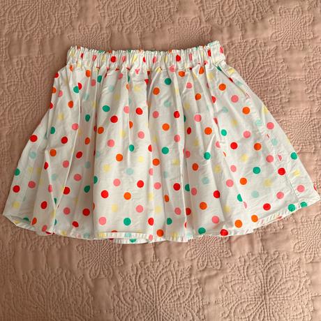 Ľahká bodkovaná sukňa, h&m,128