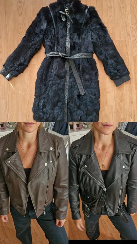 Vintage sakový kožuch, m