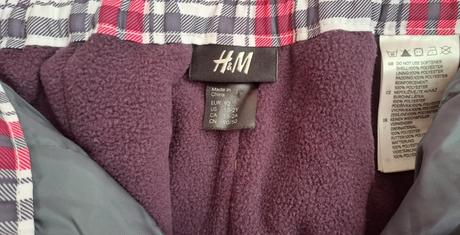 Zateplené nohavice h&m veľkosť 92, h&m,92