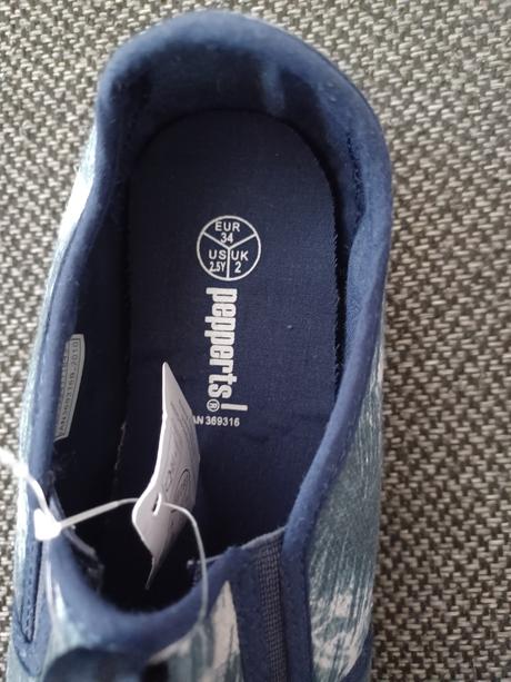 Prezúvky s vysačkou, pepperts,34