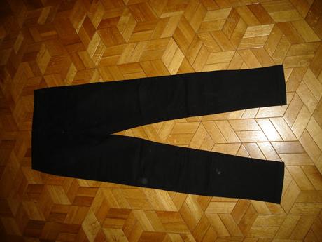 Čierne úzke nohavice veľ. s, only,s