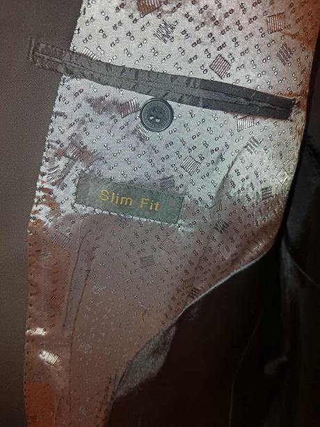 Čierne sako fit slim velmi dobrý stav, xl