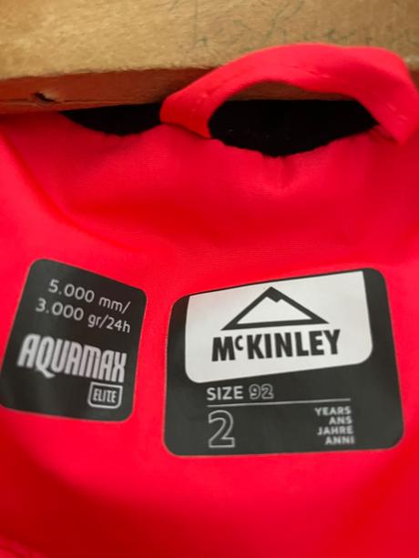 Zimná kombinéza- darujem iba k objednávke, mckinley,92