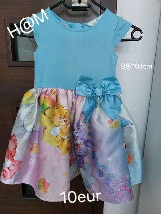 Medvedikove saty  98/104cm, h&m,98