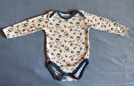 Biele námornícke body lupilu s dlhým rukávom, lupilu,86