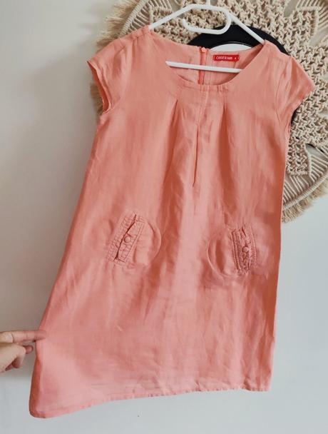 Letné šaty s ľanom, 140