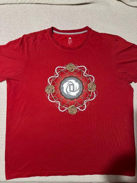 Červené tričko adidas, adidas,xxl