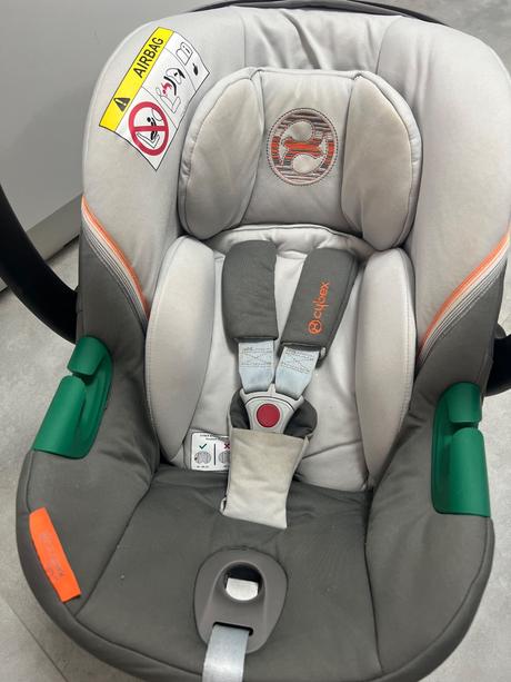 Cybex aton s2 gold lava grey vajíčko i-size, cybex