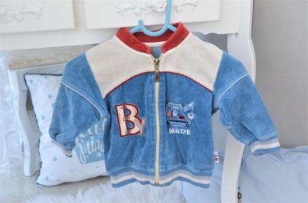 Velúrová mikina-68/74, 68