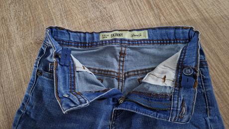 Riflove kratasy, denim co,140