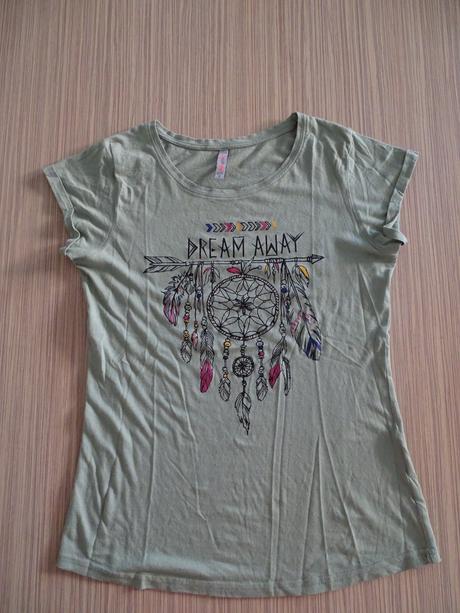 Pastelové zelené tričko (s), s