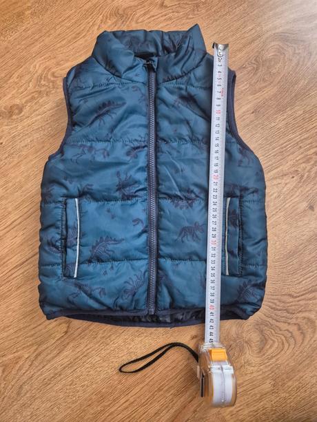 Prechodná vesta s motívom fosilii, lupilu,116