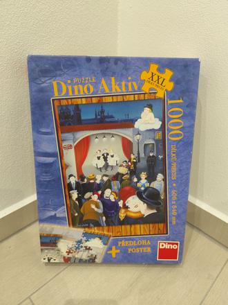 Predám dino aktiv puzzle xxl, 