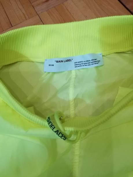 Šustiakové nohavice off-white, m