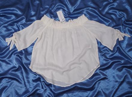 Kvalitná biela blúzka jackqueline de yong, 38