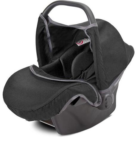 Camini autosedačka-vajíčko musca black 0-10kg,