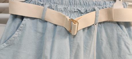 Menčestrové nohavice z bavlny,