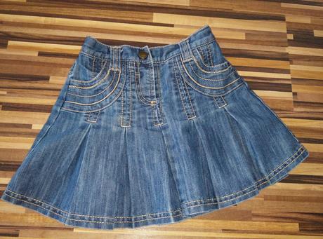 Riflová suknička, next,98