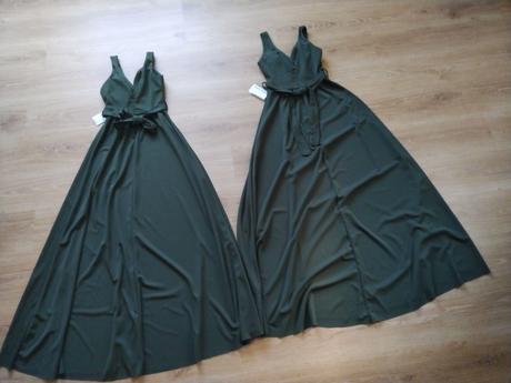 2x rovnaké elastické šaty, veľ. s, m, l, m