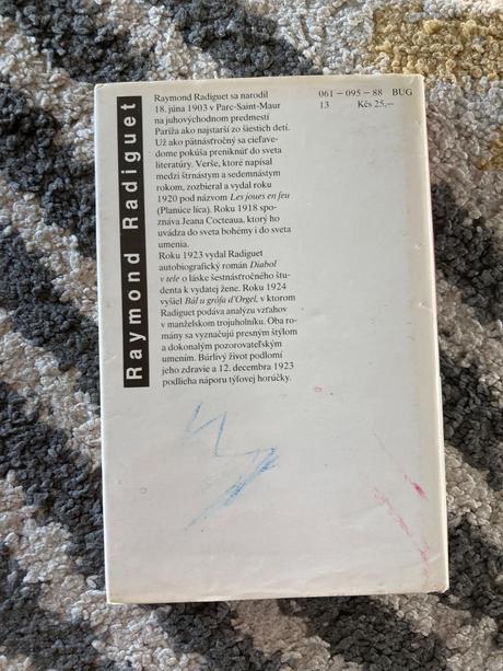 Bál u grófa dorgel radiguet raymond (1988), 