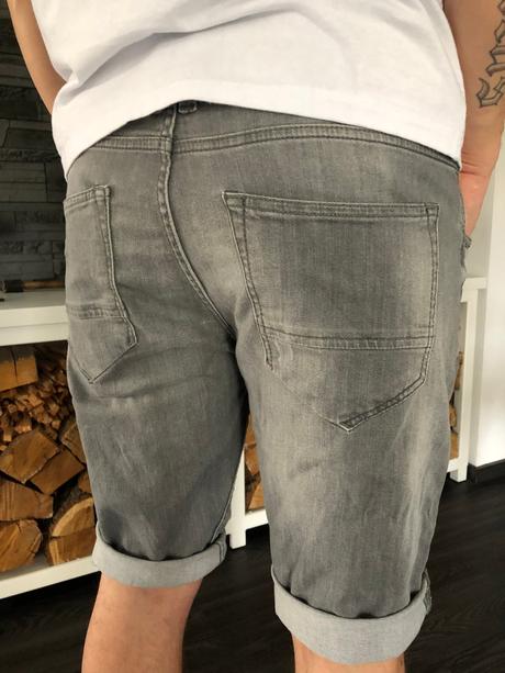 Krátke nohavice pánske šedé tom tailor, tom tailor,32