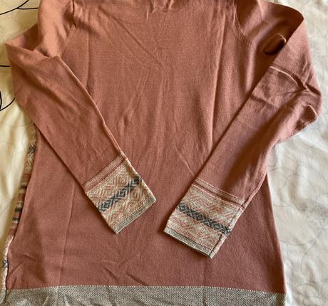 Mäkký vzorový pulóver zn. next v. 46, next,46