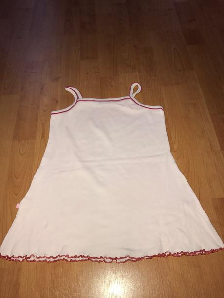 Šatičky/tričko na leto - bledoružové, 122