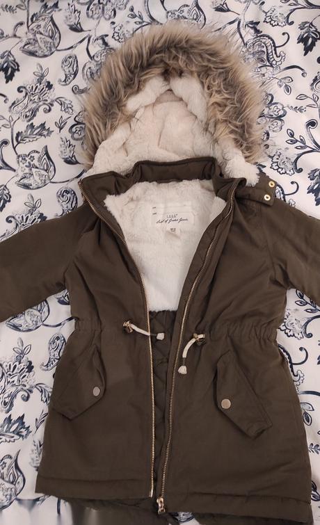 Zimná vatová bunda h&m, h&m,122