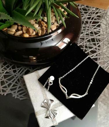 Strieborná náhrdelník 925,