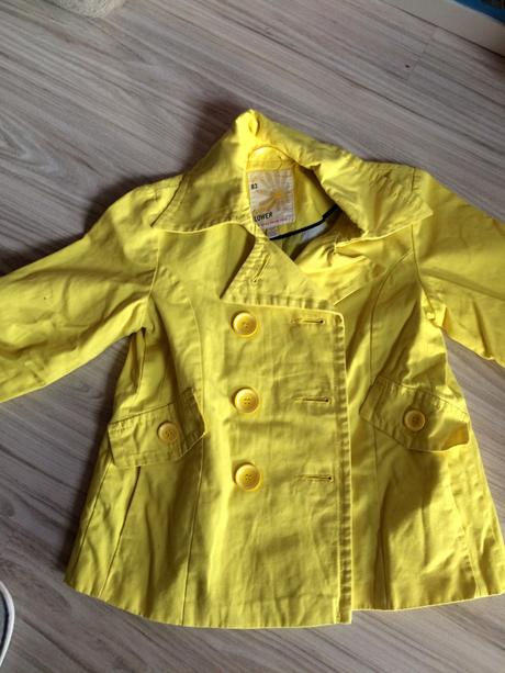 Žlté sako, nenosene, 10 eur, next,152