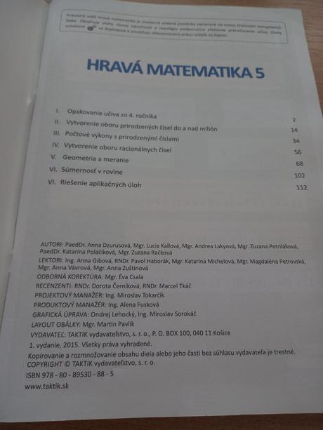 Hravá matematika 5 pracovný z,