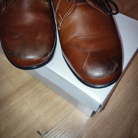 Kožené topánky č. 33, 33