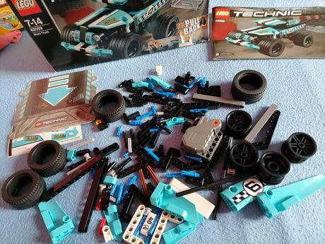 Lego technic - nehrané, len poskladané,